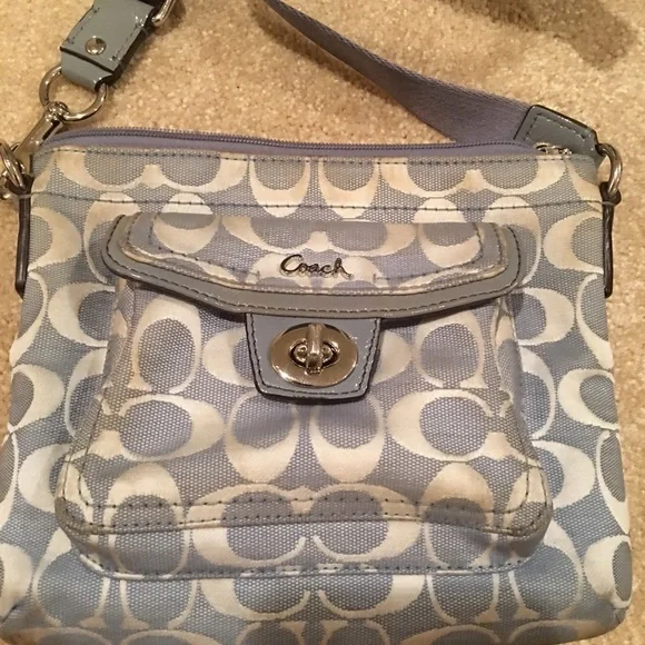 *Coach Crossbody Bag Blue